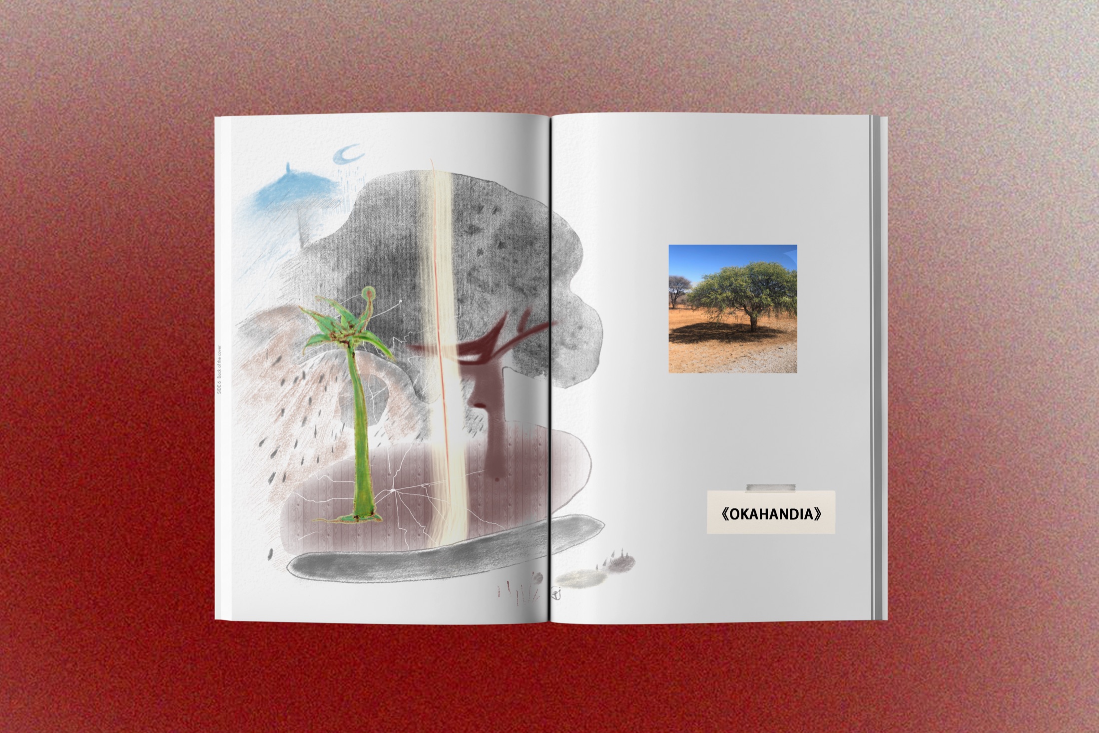 pingjun artwork book spread
